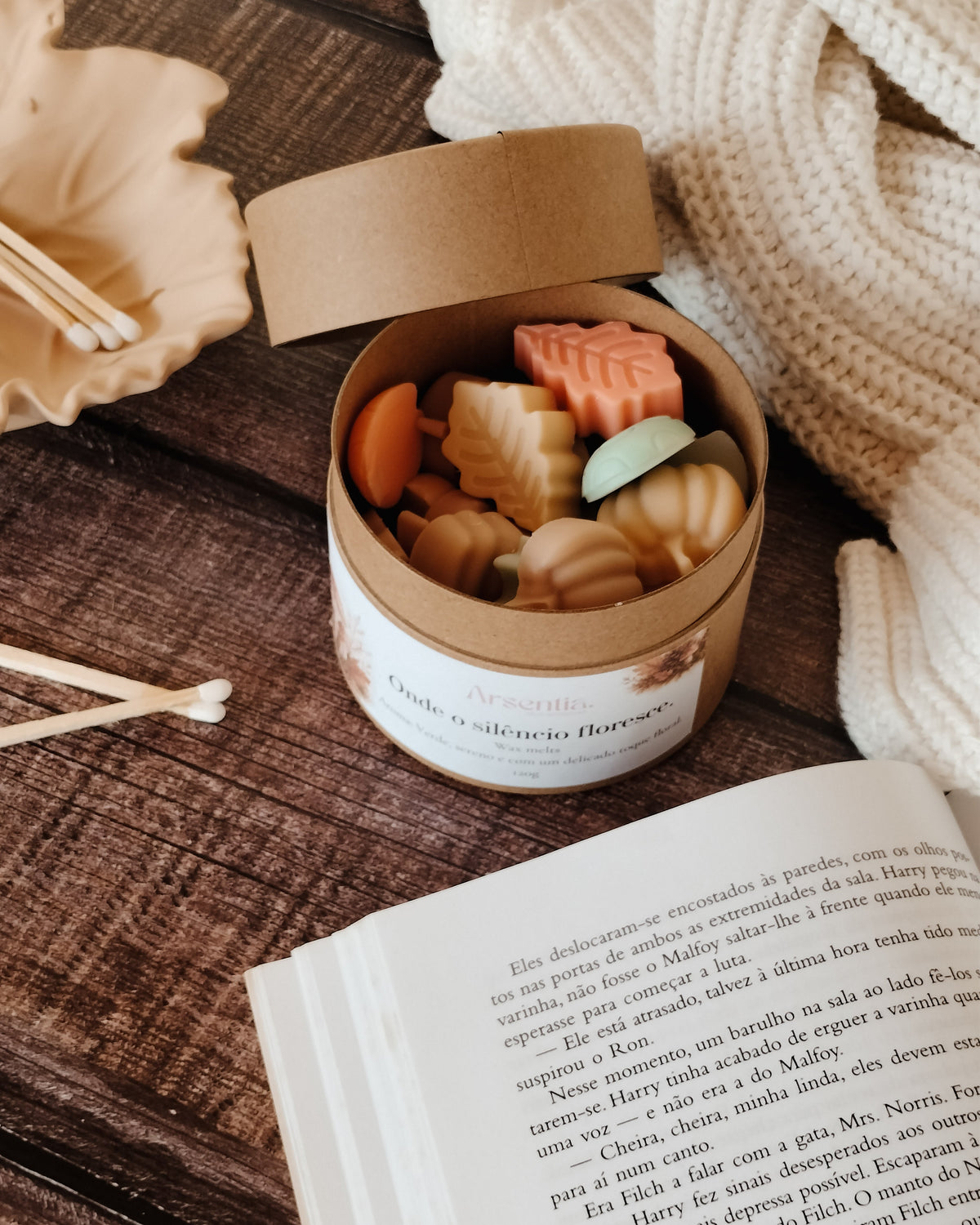 Onde o silêncio floresce - Wax Melts