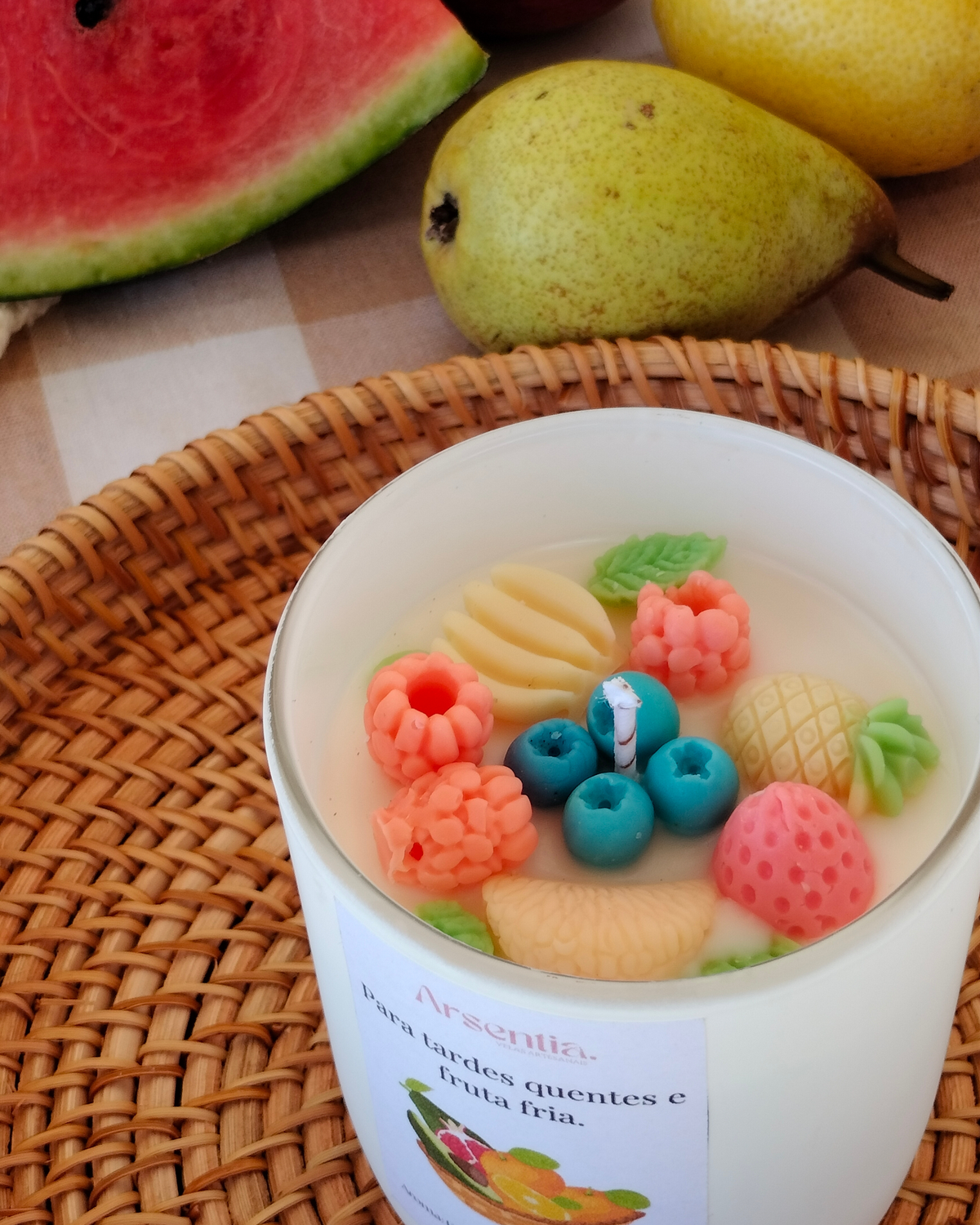 Vela - Para tardes quentes e fruta fria